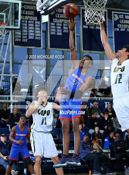 Thumbnail 1 in Washington Prep vs. Capistrano Valley (Bosco Dream Showcase) photogallery.