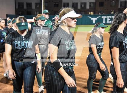 Thumbnail 2 in Liberty vs. Canton (UIL 4A Softball Semifinal) photogallery.