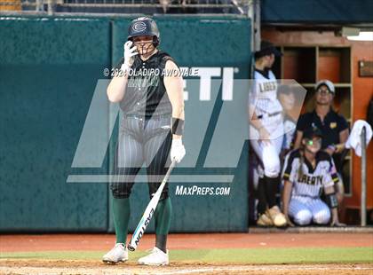 Thumbnail 2 in Liberty vs. Canton (UIL 4A Softball Semifinal) photogallery.