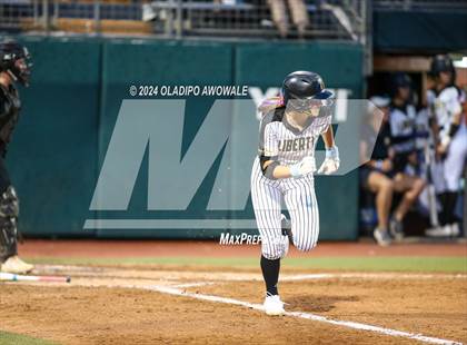 Thumbnail 1 in Liberty vs. Canton (UIL 4A Softball Semifinal) photogallery.
