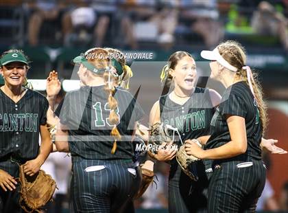Thumbnail 1 in Liberty vs. Canton (UIL 4A Softball Semifinal) photogallery.