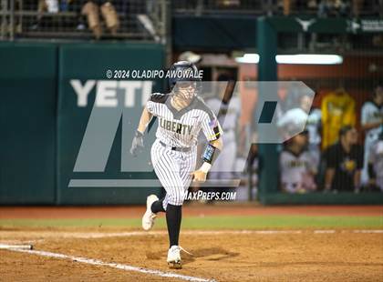 Thumbnail 1 in Liberty vs. Canton (UIL 4A Softball Semifinal) photogallery.