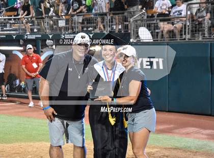 Thumbnail 2 in Liberty vs. Canton (UIL 4A Softball Semifinal) photogallery.