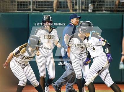 Thumbnail 1 in Liberty vs. Canton (UIL 4A Softball Semifinal) photogallery.