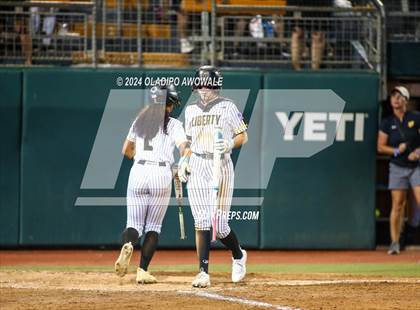 Thumbnail 1 in Liberty vs. Canton (UIL 4A Softball Semifinal) photogallery.