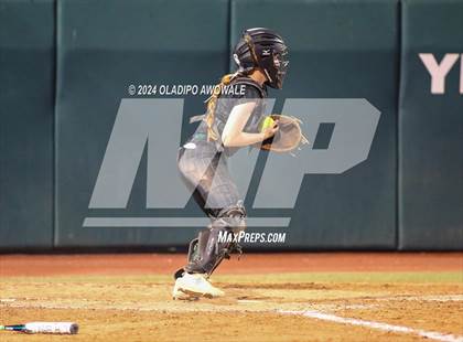 Thumbnail 2 in Liberty vs. Canton (UIL 4A Softball Semifinal) photogallery.