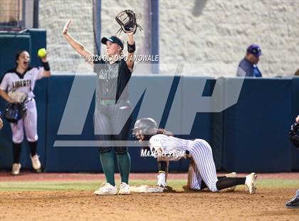 Thumbnail 3 in Liberty vs. Canton (UIL 4A Softball Semifinal) photogallery.