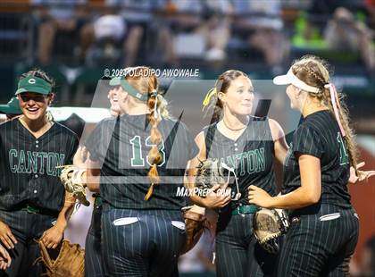 Thumbnail 3 in Liberty vs. Canton (UIL 4A Softball Semifinal) photogallery.