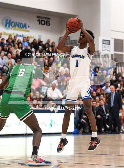 Thumbnail 2 in Patrick School vs Wildwood Catholic (Metro Classic) photogallery.