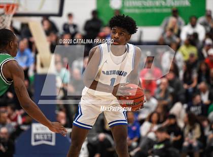 Thumbnail 3 in Patrick School vs Wildwood Catholic (Metro Classic) photogallery.