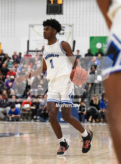 Thumbnail 2 in Patrick School vs Wildwood Catholic (Metro Classic) photogallery.