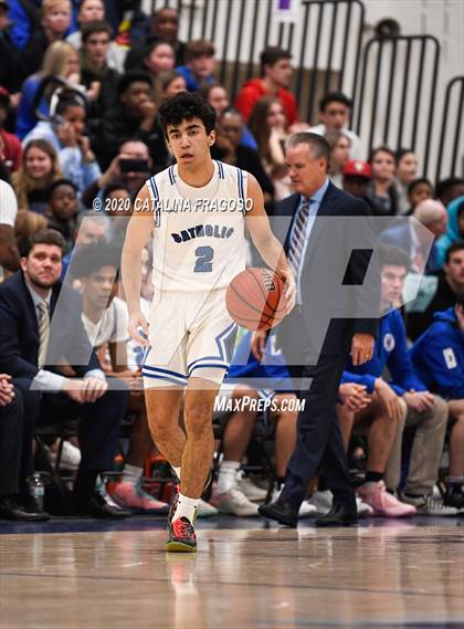 Thumbnail 3 in Patrick School vs Wildwood Catholic (Metro Classic) photogallery.