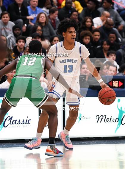 Thumbnail 2 in Patrick School vs Wildwood Catholic (Metro Classic) photogallery.