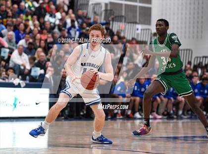 Thumbnail 2 in Patrick School vs Wildwood Catholic (Metro Classic) photogallery.