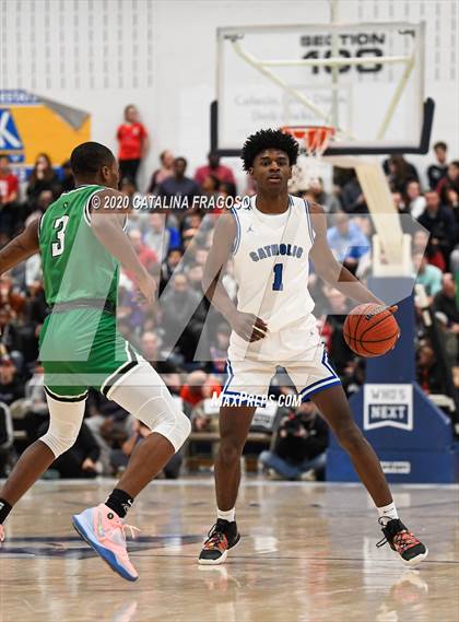 Thumbnail 1 in Patrick School vs Wildwood Catholic (Metro Classic) photogallery.