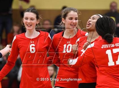 Thumbnail 2 in Cardinal Newman vs. Justin-Siena (CIF NCS D4 Playoff) photogallery.
