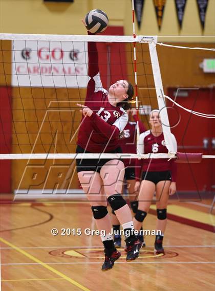 Thumbnail 2 in Cardinal Newman vs. Justin-Siena (CIF NCS D4 Playoff) photogallery.