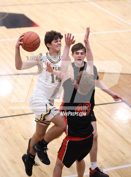 Thumbnail 3 in Hilton vs McQuaid Jesuit (NYSPHSAA AA Sectional Round 1) photogallery.