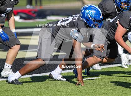 Thumbnail 3 in Whitney vs. Winnsboro (UIL Football 3A Division I Region II Regional Playoff) photogallery.