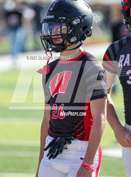 Thumbnail 3 in Whitney vs. Winnsboro (UIL Football 3A Division I Region II Regional Playoff) photogallery.