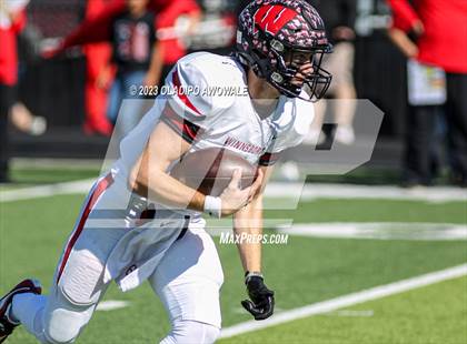 Thumbnail 1 in Whitney vs. Winnsboro (UIL Football 3A Division I Region II Regional Playoff) photogallery.