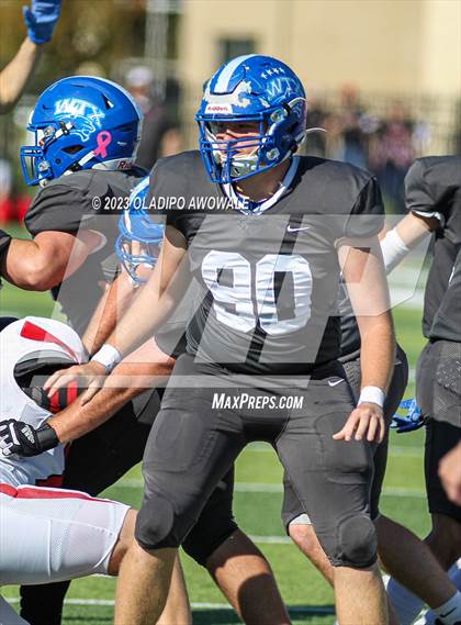 Thumbnail 2 in Whitney vs. Winnsboro (UIL Football 3A Division I Region II Regional Playoff) photogallery.