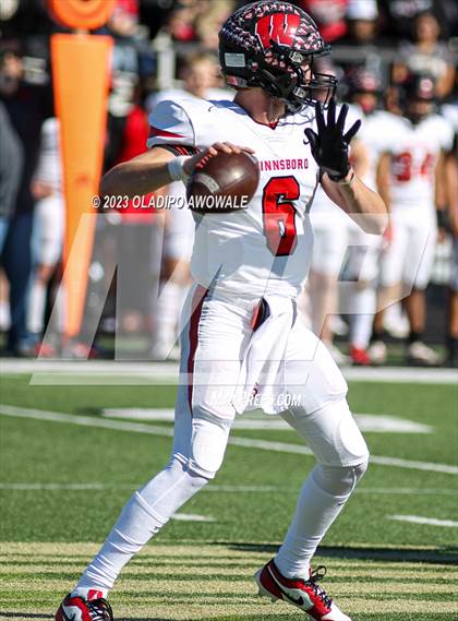 Thumbnail 1 in Whitney vs. Winnsboro (UIL Football 3A Division I Region II Regional Playoff) photogallery.