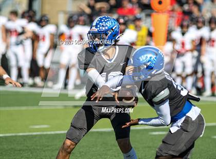 Thumbnail 3 in Whitney vs. Winnsboro (UIL Football 3A Division I Region II Regional Playoff) photogallery.