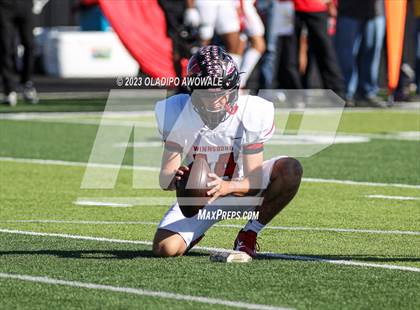 Thumbnail 2 in Whitney vs. Winnsboro (UIL Football 3A Division I Region II Regional Playoff) photogallery.