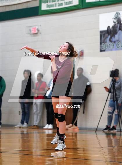 Thumbnail 2 in McMullen County vs. Fayetteville (UIL 1A Regional Semifinal) photogallery.