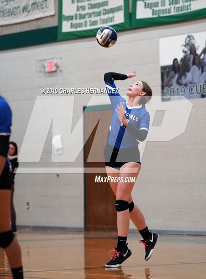 Thumbnail 2 in McMullen County vs. Fayetteville (UIL 1A Regional Semifinal) photogallery.