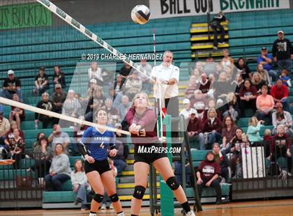 Thumbnail 1 in McMullen County vs. Fayetteville (UIL 1A Regional Semifinal) photogallery.