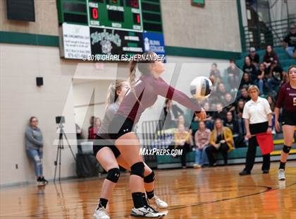 Thumbnail 2 in McMullen County vs. Fayetteville (UIL 1A Regional Semifinal) photogallery.