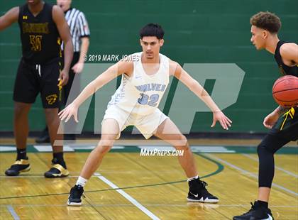 Thumbnail 2 in Estrella Foothills vs. Peoria (Sunnyslope Hoopsgiving Basketball Tournament) photogallery.