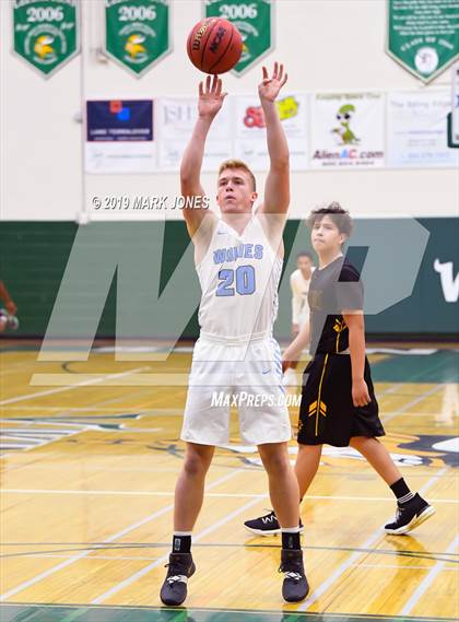Thumbnail 1 in Estrella Foothills vs. Peoria (Sunnyslope Hoopsgiving Basketball Tournament) photogallery.