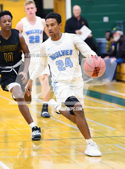Thumbnail 1 in Estrella Foothills vs. Peoria (Sunnyslope Hoopsgiving Basketball Tournament) photogallery.
