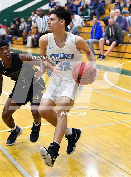 Thumbnail 1 in Estrella Foothills vs. Peoria (Sunnyslope Hoopsgiving Basketball Tournament) photogallery.