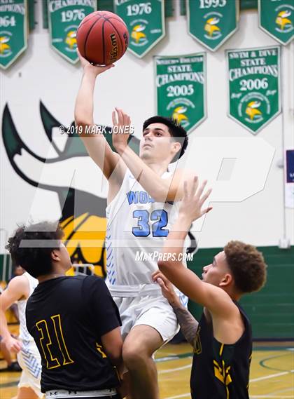 Thumbnail 1 in Estrella Foothills vs. Peoria (Sunnyslope Hoopsgiving Basketball Tournament) photogallery.