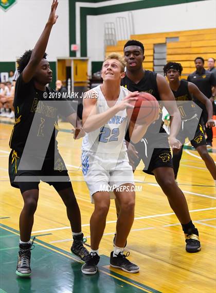 Thumbnail 3 in Estrella Foothills vs. Peoria (Sunnyslope Hoopsgiving Basketball Tournament) photogallery.