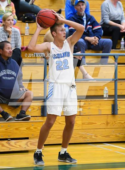 Thumbnail 2 in Estrella Foothills vs. Peoria (Sunnyslope Hoopsgiving Basketball Tournament) photogallery.