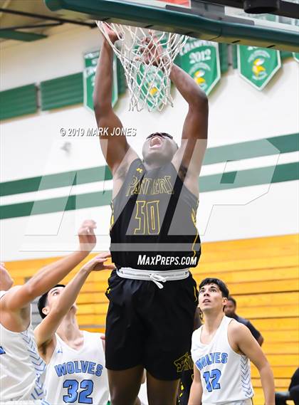 Thumbnail 2 in Estrella Foothills vs. Peoria (Sunnyslope Hoopsgiving Basketball Tournament) photogallery.