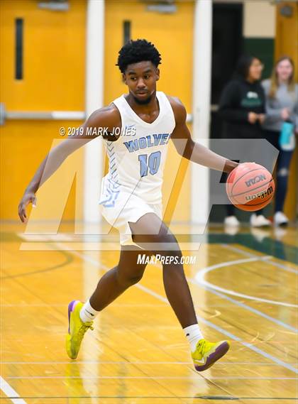 Thumbnail 3 in Estrella Foothills vs. Peoria (Sunnyslope Hoopsgiving Basketball Tournament) photogallery.