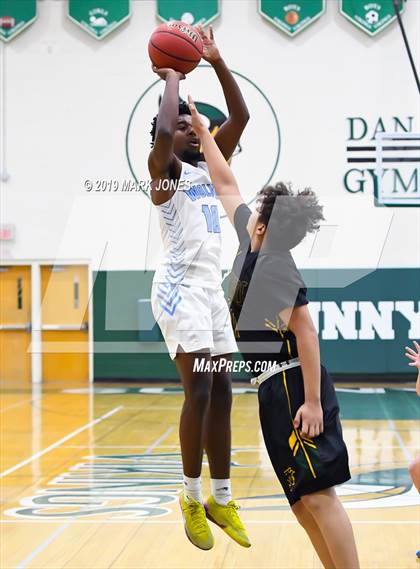 Thumbnail 3 in Estrella Foothills vs. Peoria (Sunnyslope Hoopsgiving Basketball Tournament) photogallery.