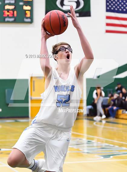 Thumbnail 1 in Estrella Foothills vs. Peoria (Sunnyslope Hoopsgiving Basketball Tournament) photogallery.