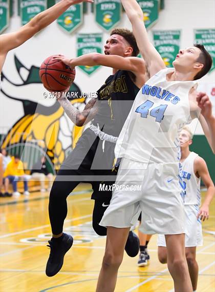 Thumbnail 3 in Estrella Foothills vs. Peoria (Sunnyslope Hoopsgiving Basketball Tournament) photogallery.