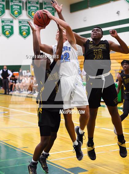 Thumbnail 1 in Estrella Foothills vs. Peoria (Sunnyslope Hoopsgiving Basketball Tournament) photogallery.