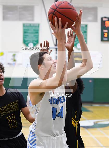 Thumbnail 3 in Estrella Foothills vs. Peoria (Sunnyslope Hoopsgiving Basketball Tournament) photogallery.