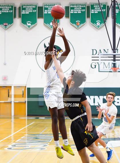 Thumbnail 1 in Estrella Foothills vs. Peoria (Sunnyslope Hoopsgiving Basketball Tournament) photogallery.