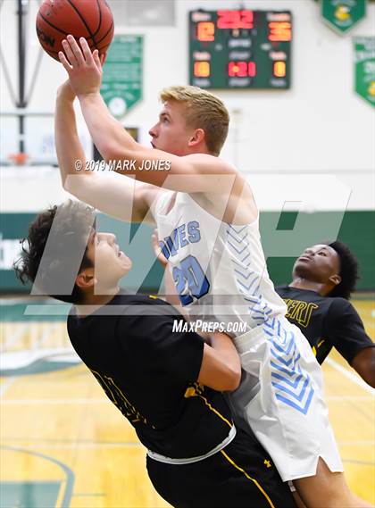 Thumbnail 2 in Estrella Foothills vs. Peoria (Sunnyslope Hoopsgiving Basketball Tournament) photogallery.