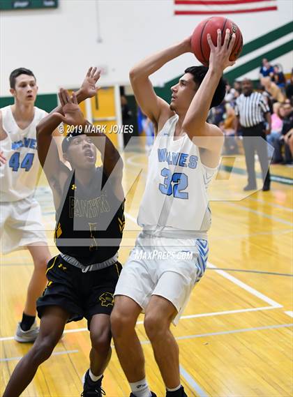 Thumbnail 2 in Estrella Foothills vs. Peoria (Sunnyslope Hoopsgiving Basketball Tournament) photogallery.